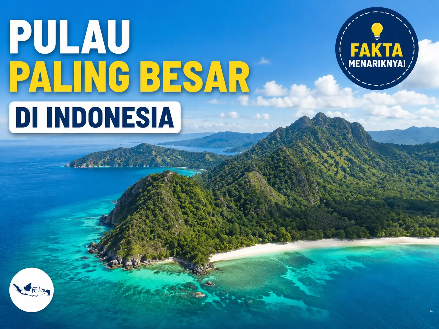 Pulau paling besar di Indonesia dan fakta menariknya